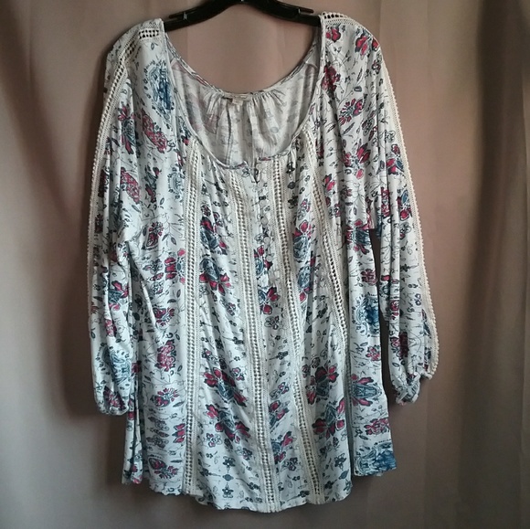 Lucky Brand Tops - Lucky Brand Woman's Blouse